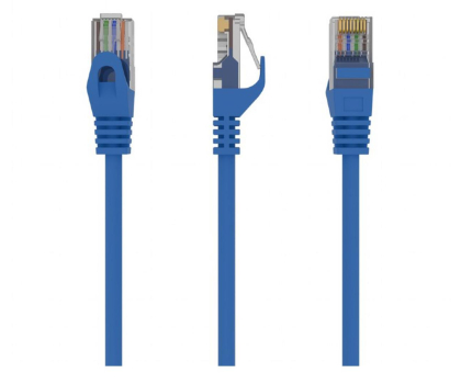 Kabel komputerowy Gembird Patch cord kat.6, UTP, 1m, niebieski